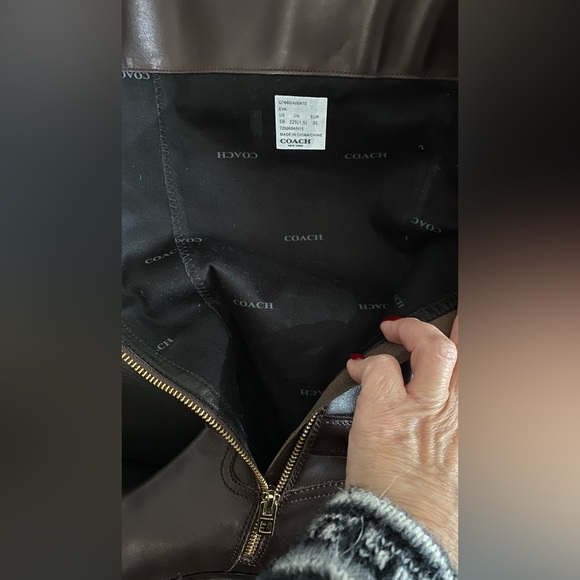 Coach Brown Boots size 5 - Picture 9 of 9